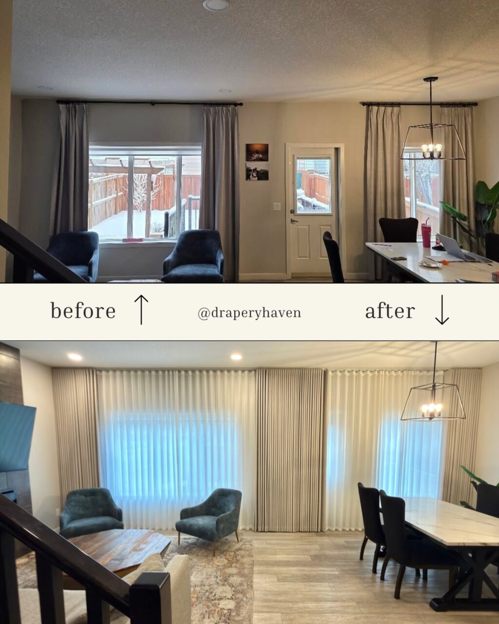 Instagram post from draperyhaven. This post is in position 1.