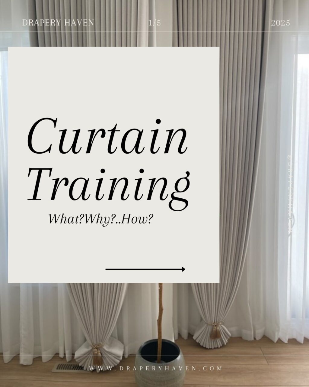 Instagram post from draperyhaven. This post is in position 2.